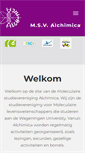 Mobile Screenshot of msvalchimica.nl